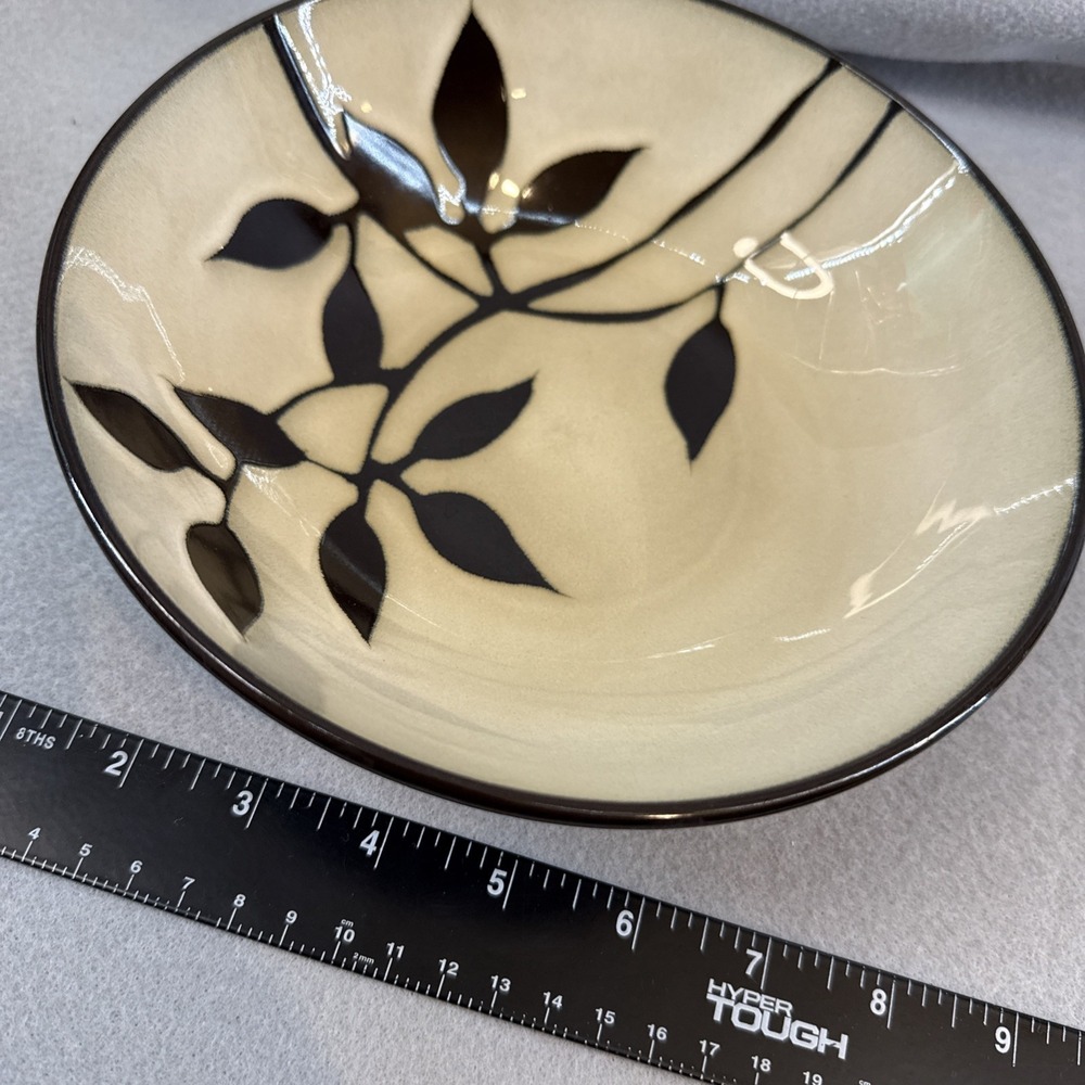 Gibson Elite Midnight Palm Pattern Bowl, 8"‎
